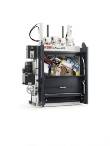 Presse à balle verticale HSM 825 plus pro