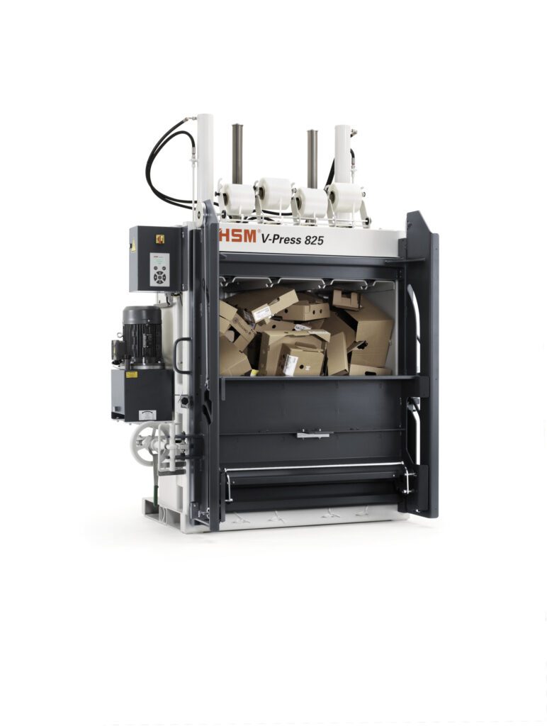 Presse à balle verticale HSM 825 plus pro