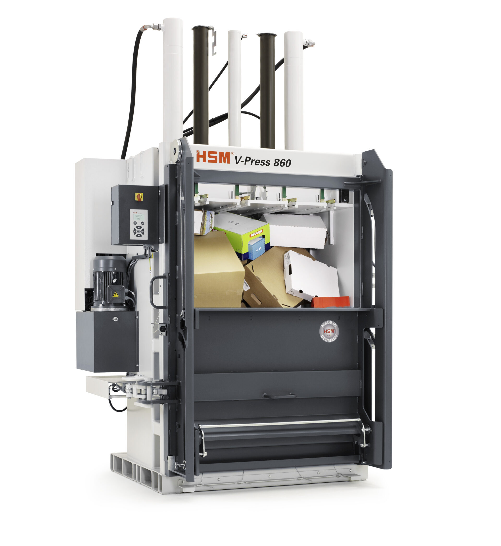 Presse à balle verticale HSM 860 max