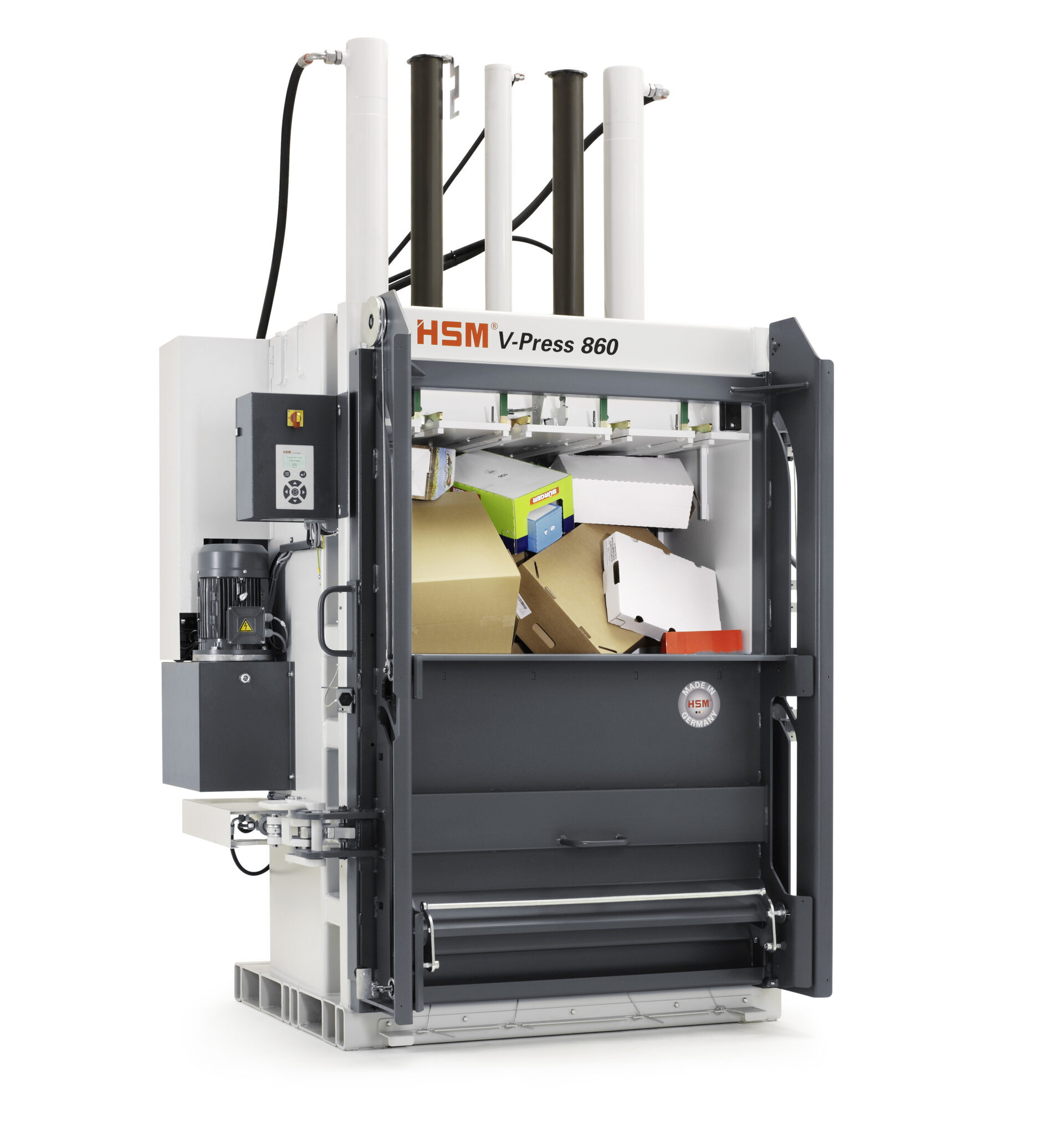 Presse à balle verticale HSM 860 max