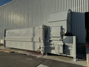 Compacteur poste fixe vérins croisés
