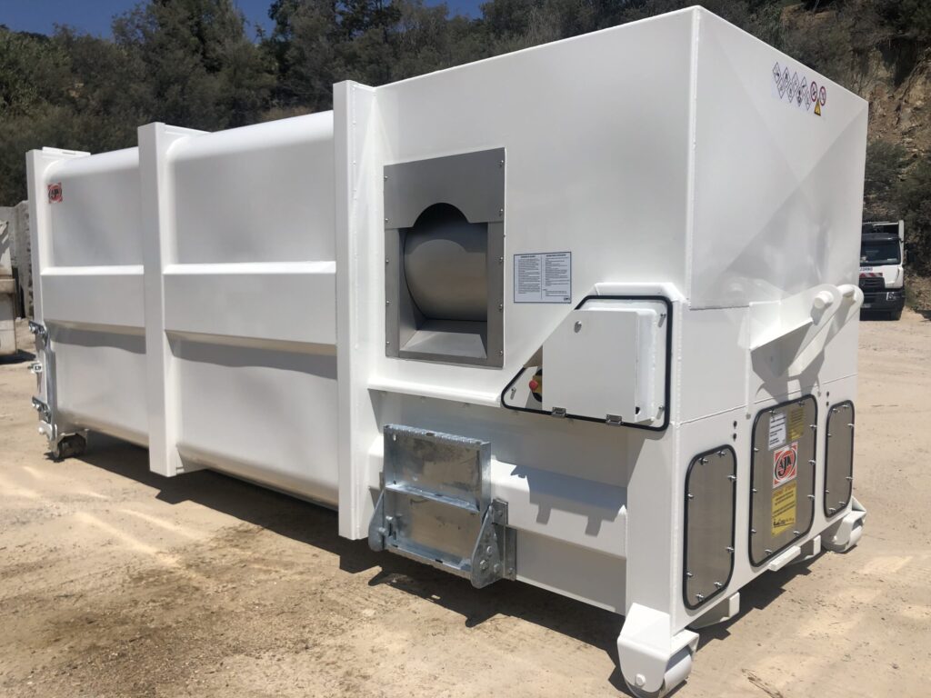 Compacteur monobloc à tiroir
